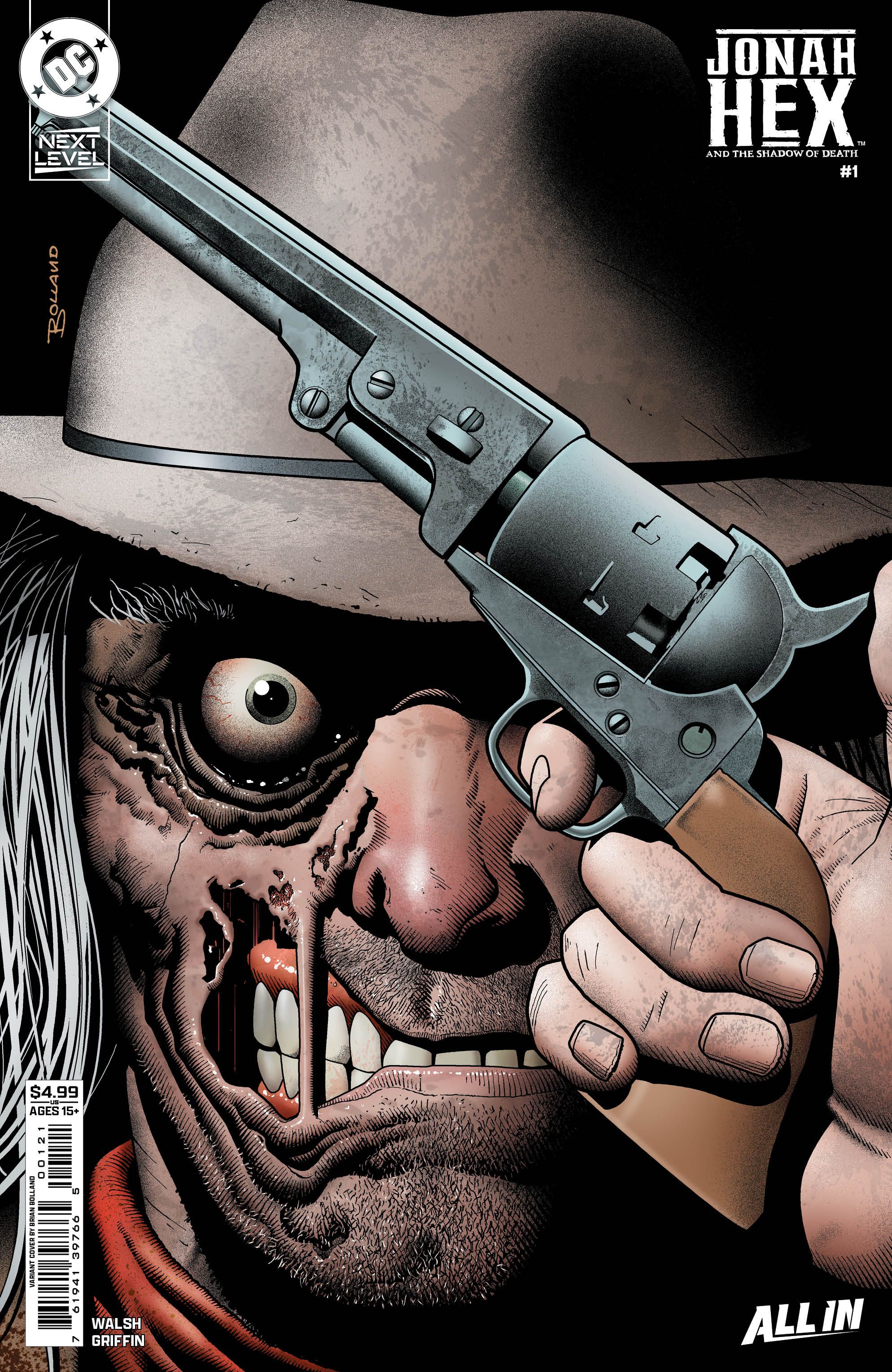 Jonah Hex And The Shadow Of Death #1 (Cvr B Brian Bolland Card Stock Variant) Comic