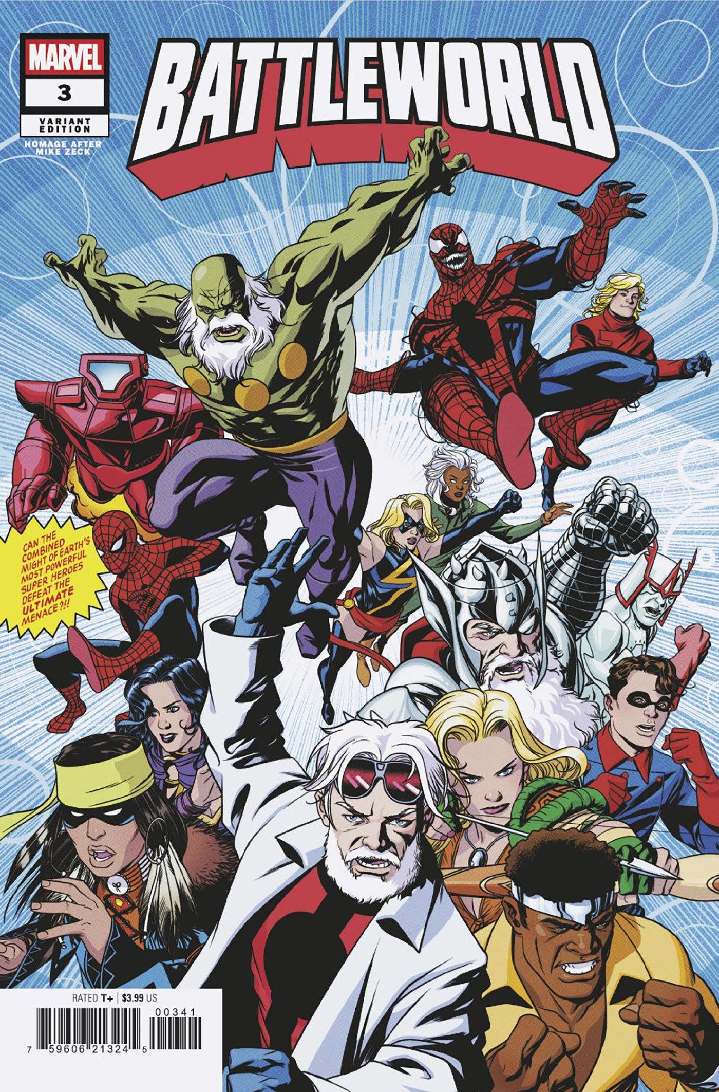 Battleworld #3 (Mike Mckone Homage Variant) Comic