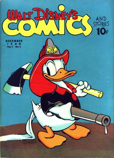 Walt Disney's Comics and Stories #3 Comic