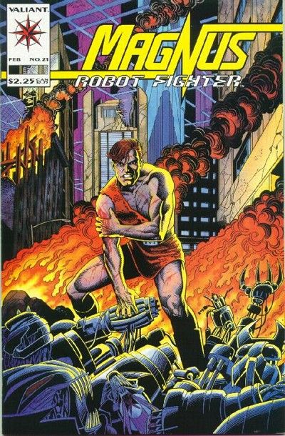 Magnus Robot Fighter #21 Comic