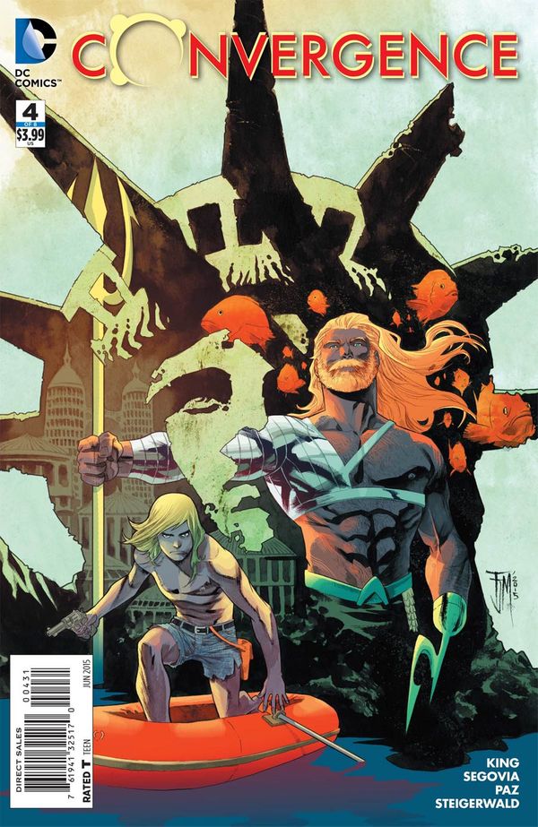 Convergence #4 (Manapul Variant Cover)