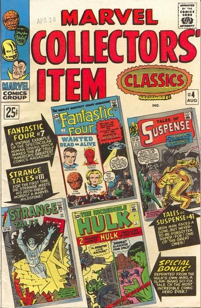 Marvel Collectors' Item Classics #4 Comic