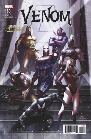 Venom #160 (Inhyuk Lee Avengers Variant Leg)