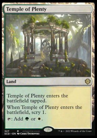 Temple of Plenty (Starter Commander Decks) Trading Card