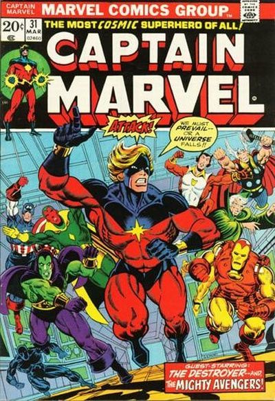 Captain Marvel #31 Comic
