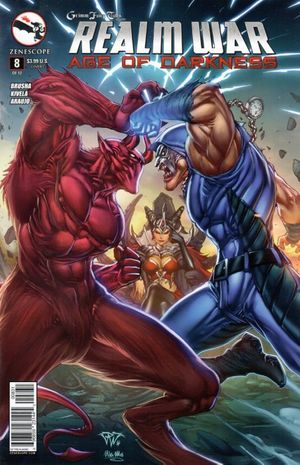 Grimm Fairy Tales Presents: Realm War - Age of Darkness #8 (C Cover Pantalena)