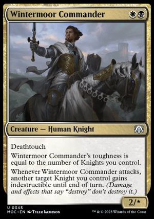 Wintermoor Commander (March of the Machine Commander Decks)