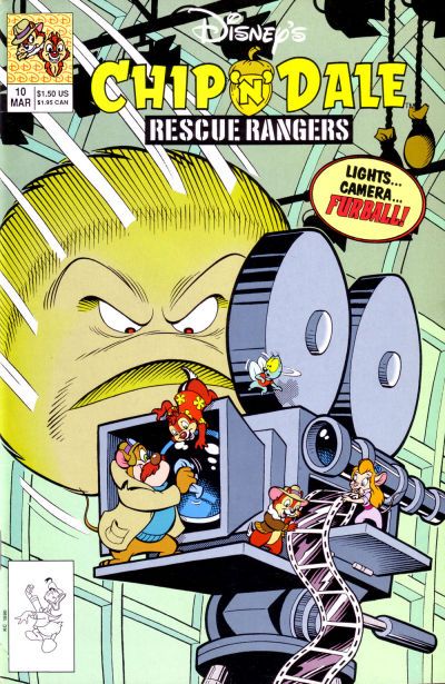 Chip 'N' Dale Rescue Rangers #10 Comic
