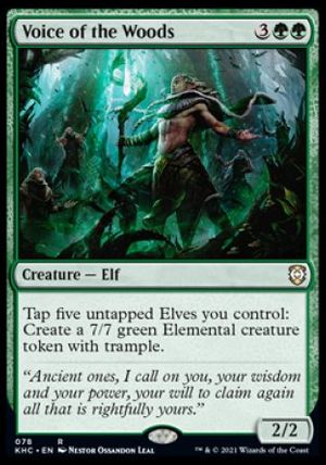 Voice of the Woods (Kaldheim Commander Decks)