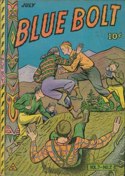 Blue Bolt Comics #v7#2 [68] Comic