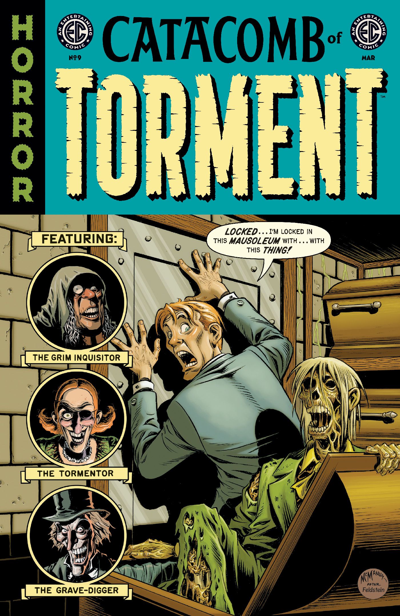 Catacomb Of Torment #9 (Cvr C Inc 1:10 Shawn Mcmanus Ec Homage Variant) Comic