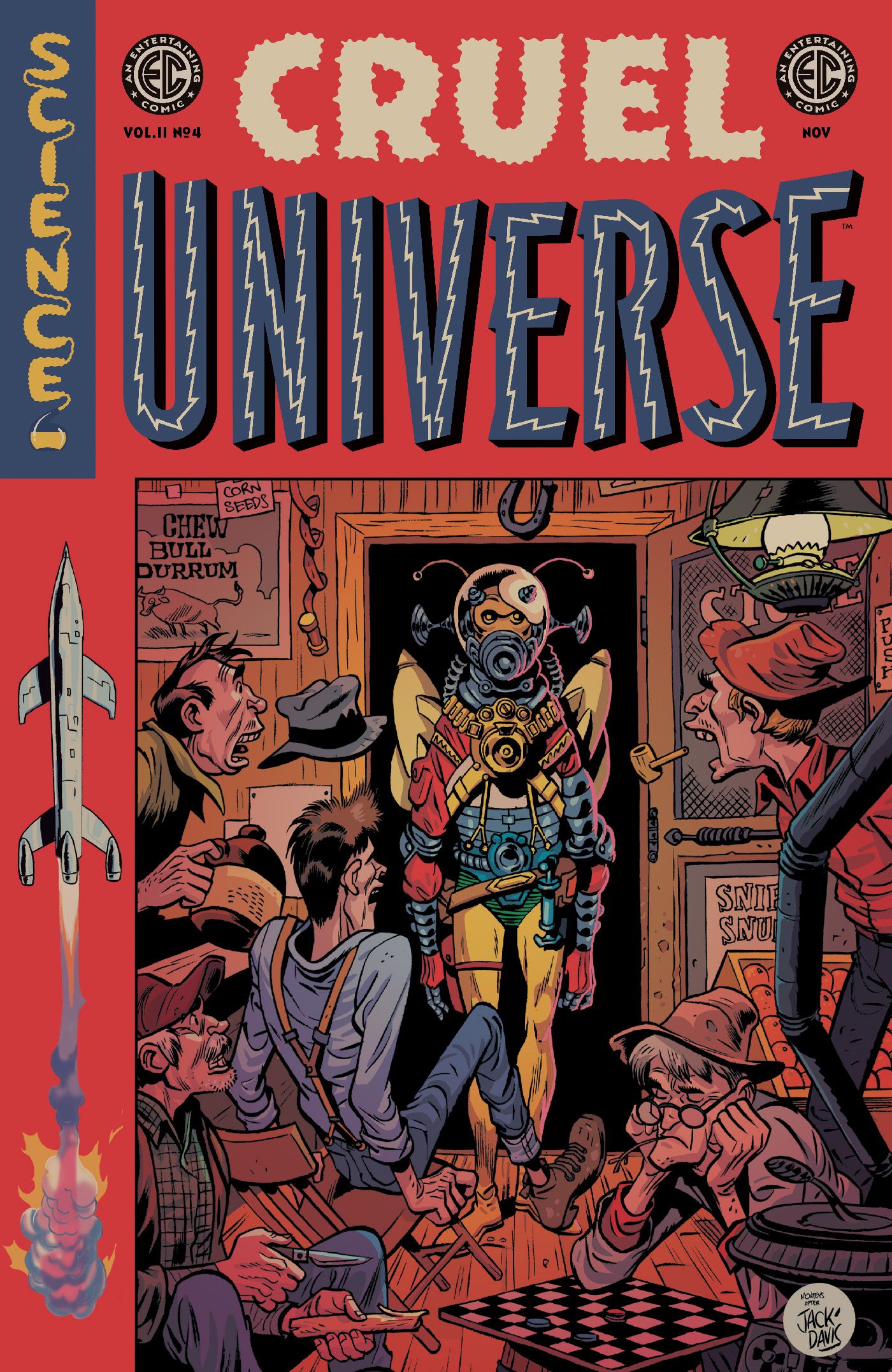 Cruel Universe 2 #4 (Cvr C Inc 1:10 Albert Monteys EC Homage Variant) Comic