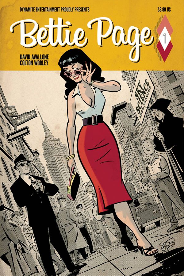 Bettie Page #1 (Cover C Chantler)