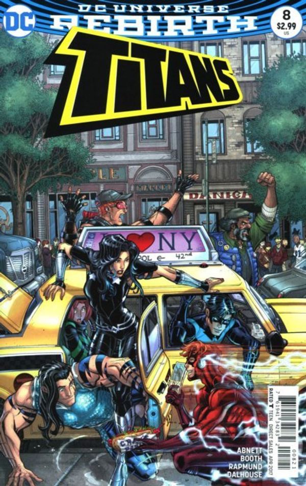 Titans #8 (Variant Cover)