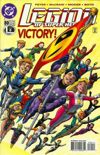 Legion of Super-Heroes #80 Comic