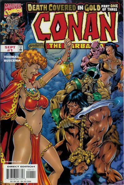 Conan: Death Covered in Gold #1 Comic