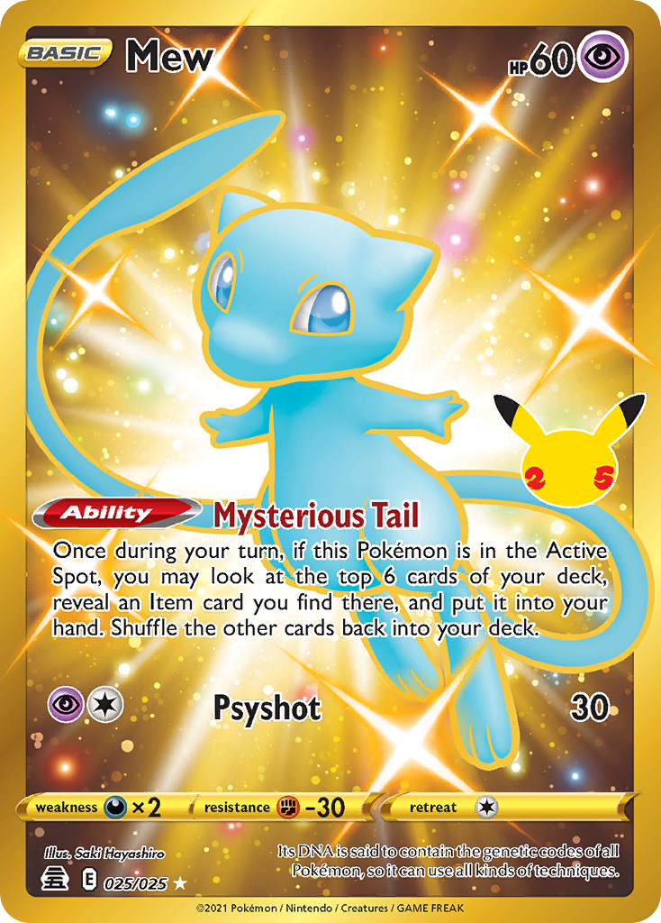 Mew (25/25) - Celebrations Pokémon Card