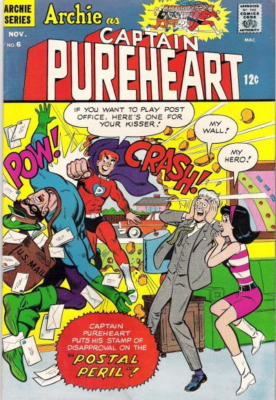 Archie as Captain Pureheart #6 Comic