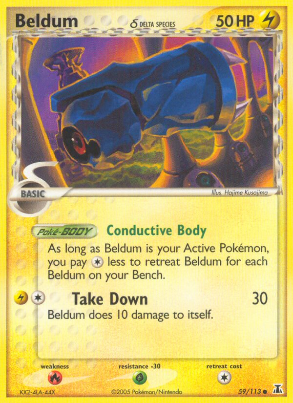 Beldum Pokémon Card