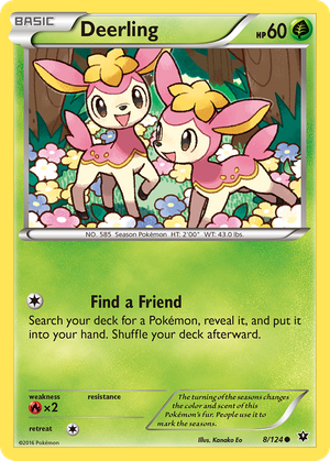 Deerling (8/124) - Fates Collide