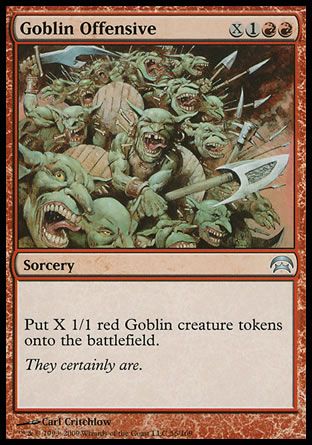 Goblin Offensive (Planechase decks) Trading Card