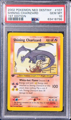 Shining Charizard (107/105) - Neo Destiny