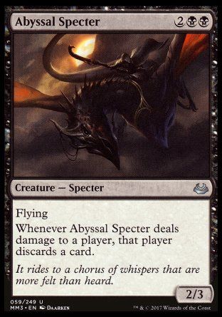 Abyssal Specter (Modern Masters 2017) Trading Card