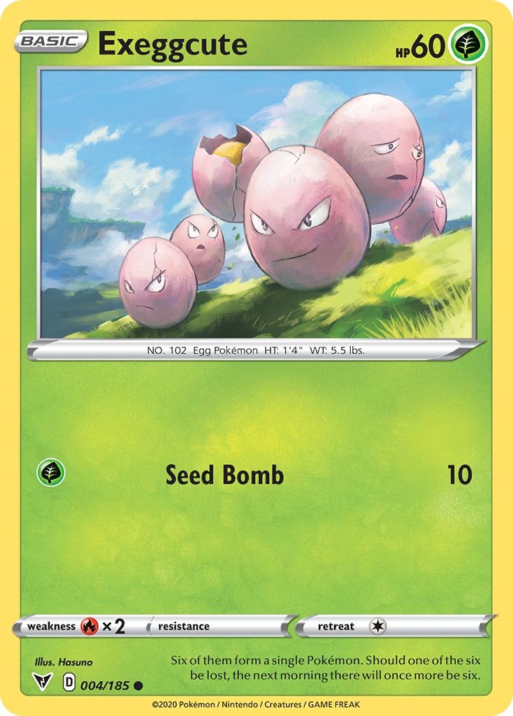 Exeggcute (4/185) - Vivid Voltage Pokémon Card