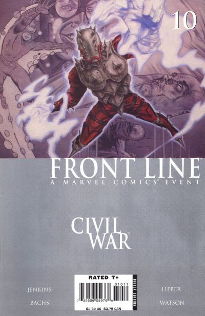 Civil War: Front Line #10 Comic