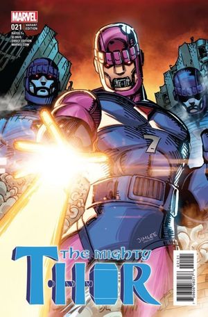 Mighty Thor #21 (X-men Card Variant)