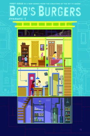 Bobs Burgers Ongoing #1 (Cover F 25 Copy Dzankich Cover)