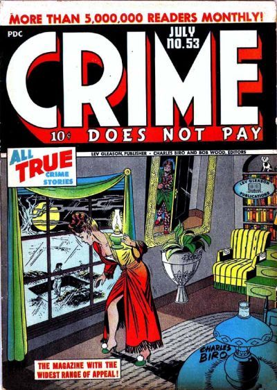 Crime Does Not Pay #53 Comic