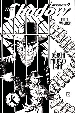 Shadow Death Of Margo Lane #2 (Cover B 10 Copy B&w Cover)