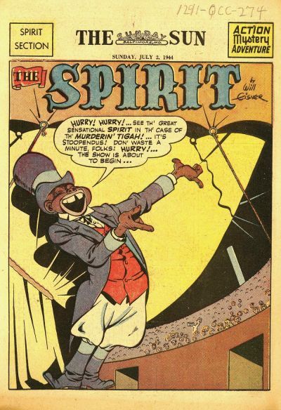 Spirit Section #7/2/1944 Comic