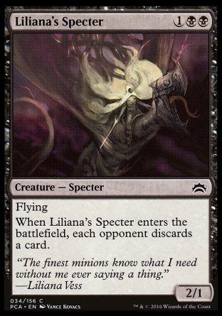 Liliana's Specter (Planechase Anthology decks) Trading Card