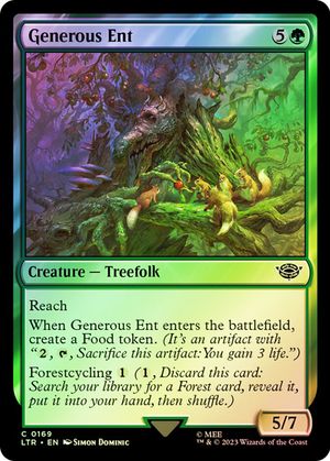 Generous Ent (The Lord of the Rings - Foil)