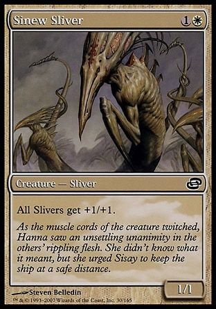 Sinew Sliver (Planar Chaos) Trading Card