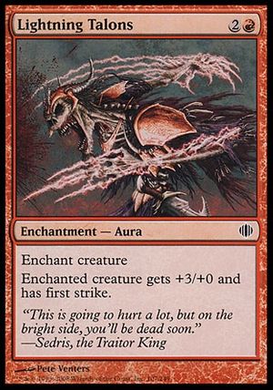 Lightning Talons (Shards of Alara)