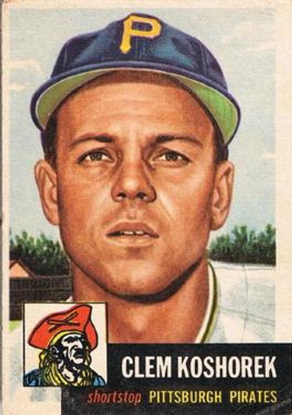 Clem Koshorek 1953 Topps #8