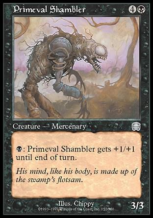 Primeval Shambler (Mercadian Masques) Trading Card