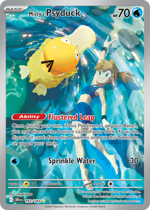 Misty's Psyduck (193/182) - Destined Rivals