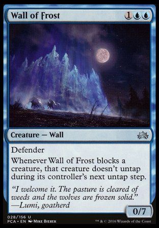 Wall of Frost (Planechase Anthology decks) Trading Card