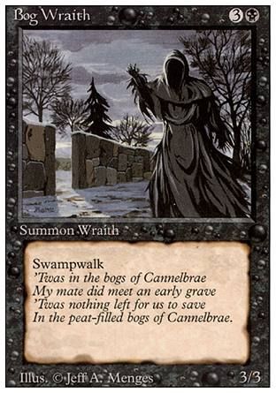 Bog Wraith (Revised Edition) Trading Card