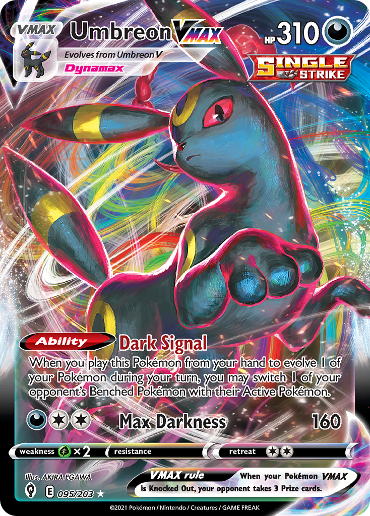 Umbreon VMAX (95/203) - Evolving Skies Pokémon Card