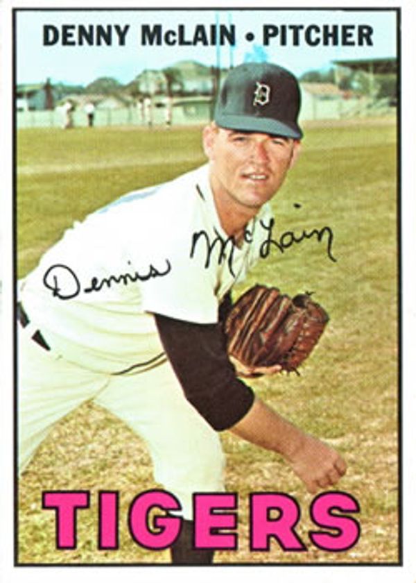 Lot Detail - Denny McLain- 5 Cards