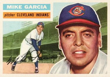 Mike Garcia 1956 Topps #210 Sports Card