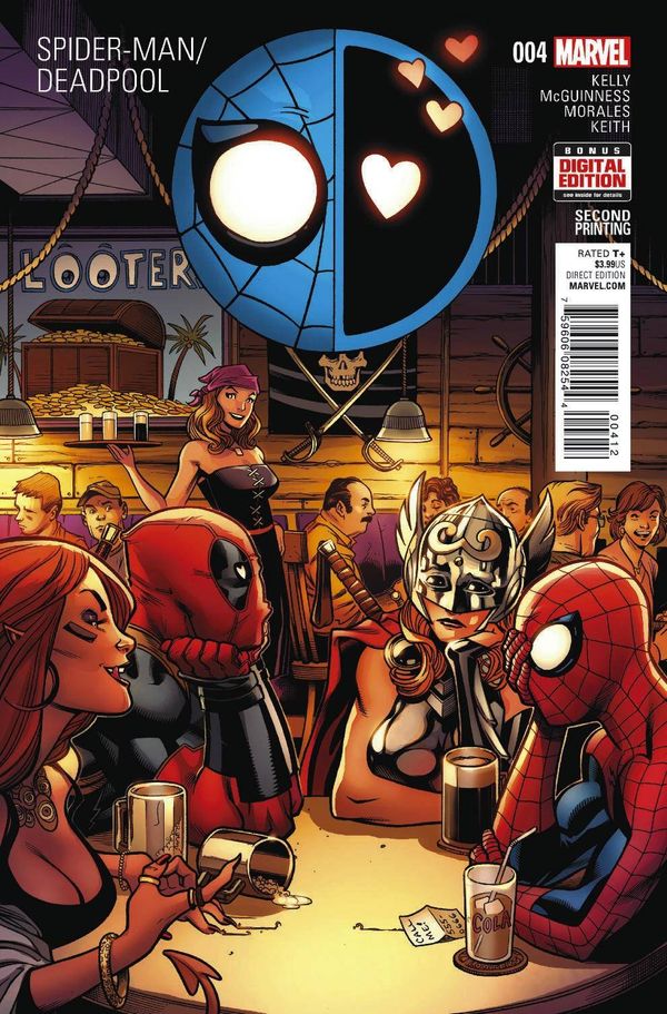 Spider-man Deadpool #4 (2nd Printing)