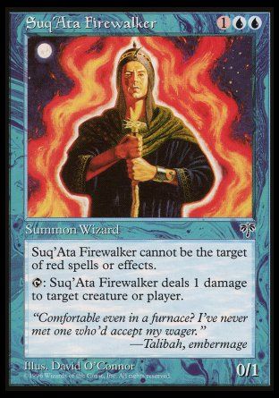 Suq'Ata Firewalker (Mirage) Trading Card