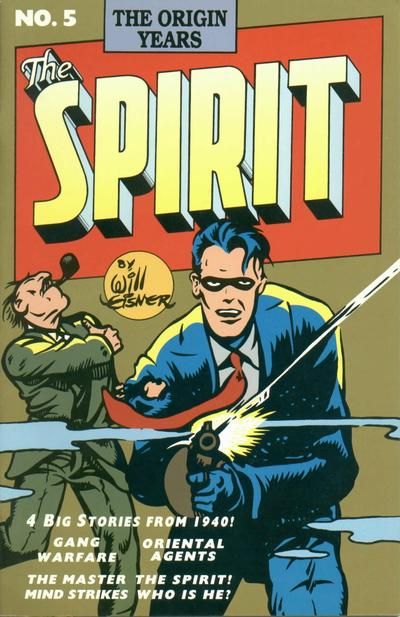 Spirit: The Origin Years #5 Comic