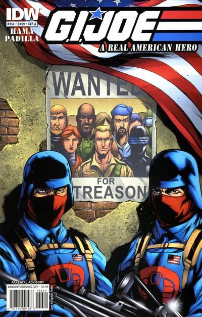 G.I. Joe: A Real American Hero #156 Comic